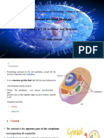 General Medical Biology: Lecture 3: Cell Structure and Function