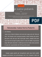 Asuhan Nutrisi Pediatrik