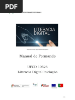 Manual de Literacia Digital - Iniciação