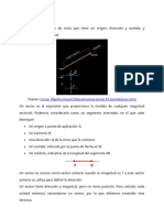 Glosario Producto Escalar y Vectorial y Vectores en RN