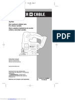 Jig Saw Porter Cable Manual