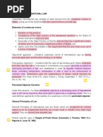 Sources of International Law