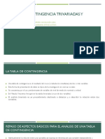 Tablas de Contingencia Trivariadas y Multivariadas Met1 - 2021