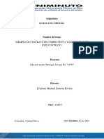 Ejemplo de Contrato de Compraventa y Explicacion.