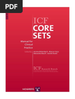 Core Sets: Manual For Clinical Practice