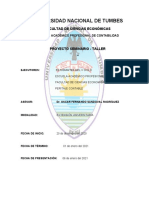 Infome Poryecto de Los Derechos de Trabajadoras Del Hogar