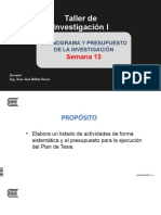 Semana 13 - 2021 - Taller de Investigación I