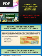 Modulo 4 - 2. Informacion, Tecnicas y Clasificacion de Presupuesto