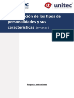 Tarea 5.1 Identificación de Los Tipos de Personalidades y Sus Características