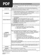 RFBT 2 Worksheet No. 1: General Overview of The Law On Partnership