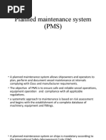 Planned Maintenance System (PMS)