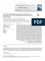 Search For Autochthonous Plants As Accumulators and Translocators in A Toxic Metal-Polluted Coal Mine Soil in Okaba, Nigeria