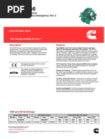 QSK23-G6: Emissions Compliance: EPA NSPS Stationary Emergency Tier 2