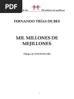 Trias de Bes, Fernando - Mil Millones de Mejillones (2010)