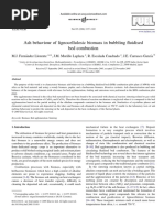 Ash Behaviour of Lignocellulosic Biomass in BFB Combustion - Fuel Vol 85 - Issue 9