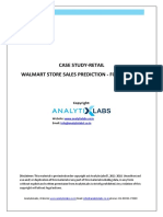 Case Study-Retail Walmart Store Sales Prediction - Forecasting