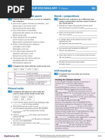 Optimise Your Vocabulary - B2: Words Connected With Sports Words + Prepositions