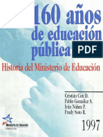 160 Años de Educacion Publica