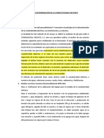 Determinación de La Conductividad Electrica