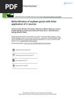 Biofortification of Soybean Grains With Foliar Application of Li Sources