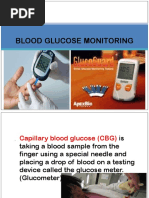 Blood Glucose Monitoring