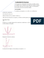 Continuidad de Funciones