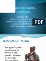 Bombas de Piston y Diafragma