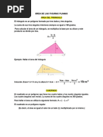 Área de Las Figuras Planas