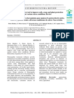 Agrohomeopatía - Nueva Herramienta para Mejorar La Protección de Suelos, Cultivos y Plantas Frente A Diversas Condiciones de Estrés. Una Revisión