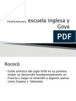 Rococo y Goya