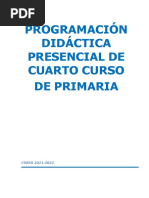 Pga Presencial 4º Primaria Curso 21-22 Def