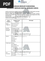 Rancangan Brosur Dengan Canva