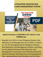 Lesson 8-Philippine Disaster Risk Reduction and Management System