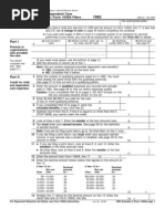 US Internal Revenue Service: F1040as2 - 1992