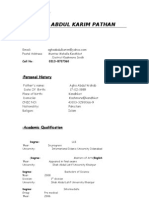 Agha Abdul Karim Pathan CV (New)