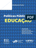 Livro - Políticas Públicas em Educação