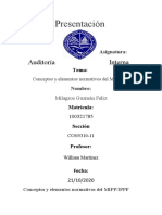 Conceptos y Elementos Normativos Del MIPP