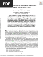 Machine Larning-Assisted Modeling of Composite Materials and Structures - A Review