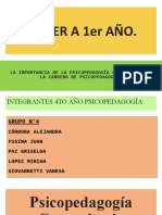 Taller de Esi para Primr Año Enfoque Comunitario.