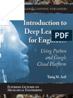 Morgan & Claypool - Introduction To Deep Learning For Engineers Using Python and Google Clod Platform - 2020