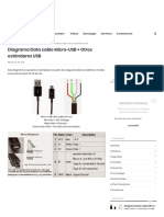 Diagrama Data Cable Micro-USB + Otros Estándares USB