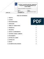 POE-GI-G-011 Mantenimiento de Los Tanques de Agua Nº1 y Nº2 VERSION 3 (Revision Planta)