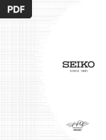 Seiko Catalog 2021