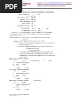 Forces & Moments Due To Water Current & Cross Current