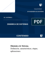 SEMANA 11 Dinámica de Sistemas