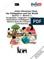 Done - EDITED 21st-Century-Lit11 q1 Mod1 Geographic v2!1!08082020