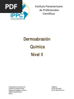 DME - PWT Dermoabrasion Quimica Nivel II