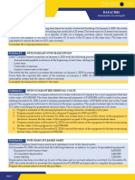 Problem Set 8. Finance Lease