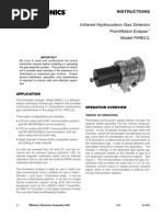 Det Tronics: Infrared Hydrocarbon Gas Detector Pointwatch Eclipse Model Pirecl