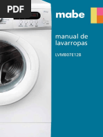 Manual Lavarropa Mabe 7k-3011